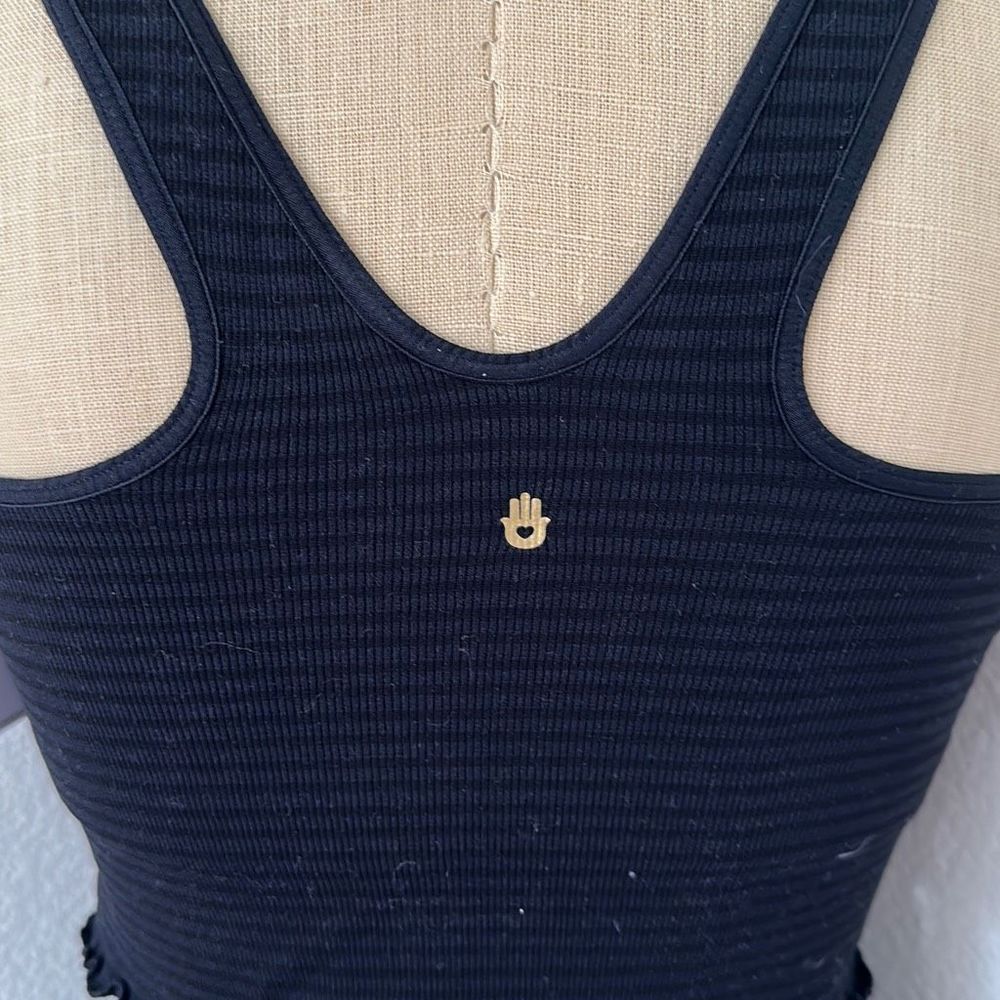 Spiritual Gangster Seamless Crop Tank Black Size M/L - Picture 5 of 8